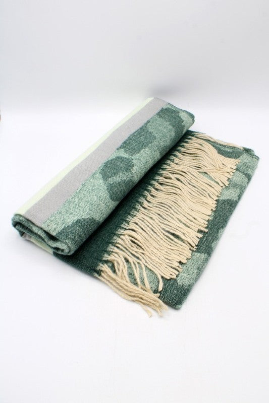 Premium Soft Finish Green Scarf