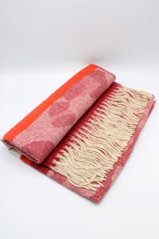 Premium Soft Finish Red Scarf