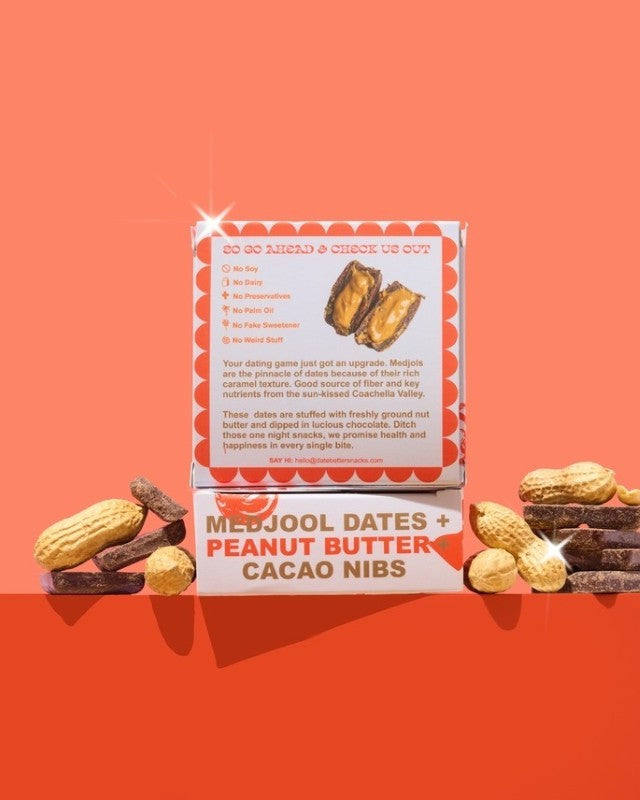 Peanut Butter Crunch Stuffed Dates, 2.4oz