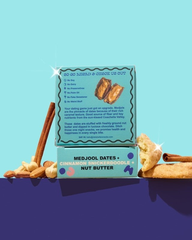 Snickerdoodle Stuffed Dates, 2.4oz