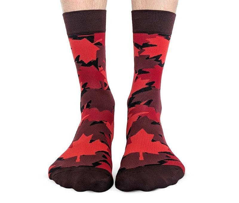 Maple Leaf Socks - LG
