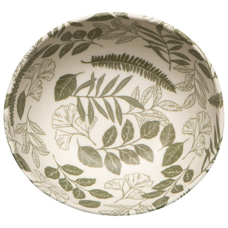 Fern &amp; Frond Melamine Cereal Bowl