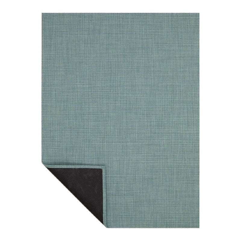 Chilewich Basketweave Woven Mat, Celadon