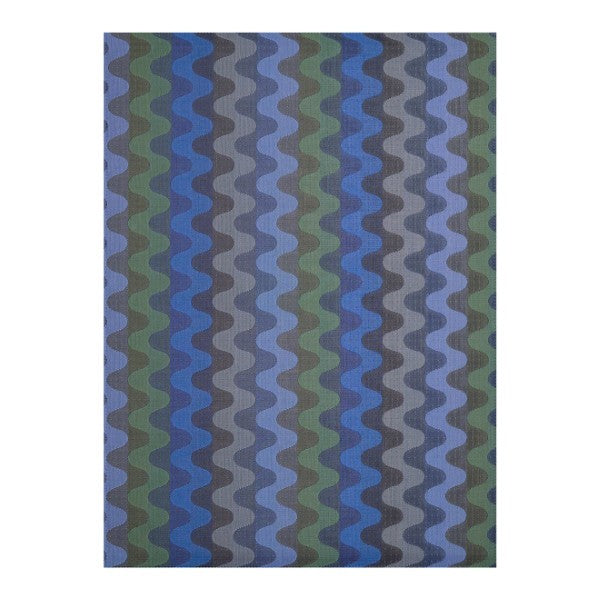 Chilewich Wiggle Woven Mat, Deep Sea