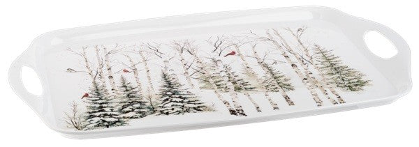 Winter Forest Serving Tray