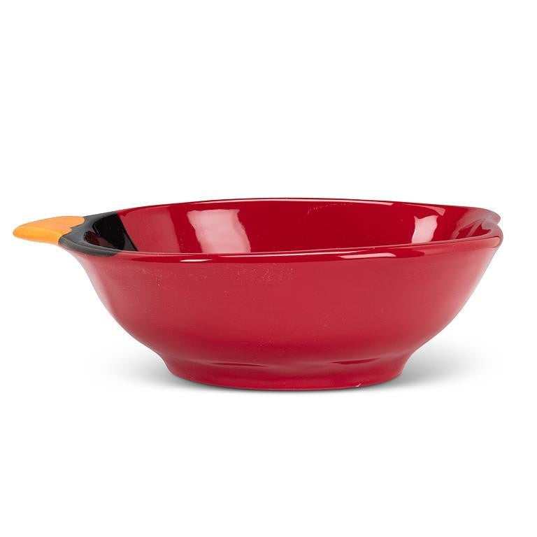 Modern Cardinal Small Bowl, 7"
