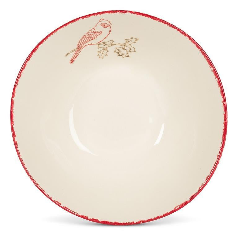 Cardinal Stamp Large Bowl, 7.5"Dia