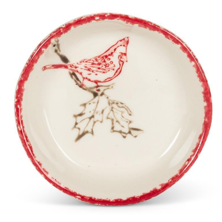 Cardinal Stamp Small Bowl, 3"Dia