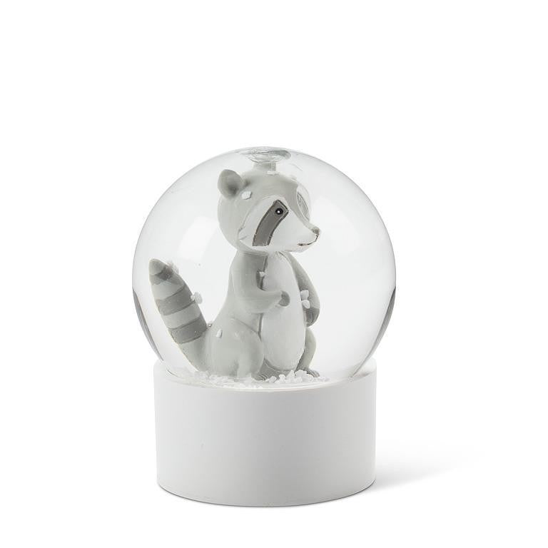 Raccoon Snow Globe, 2.25"