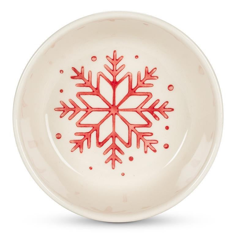 Nordic Snowflake Small Bowl, 4"Dia