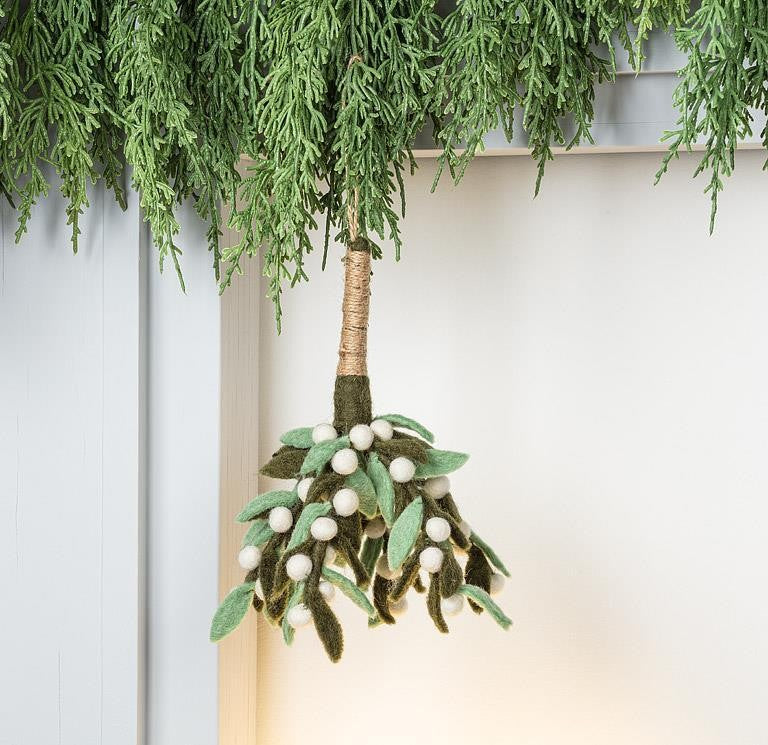 Mistletoe Branch Ornament