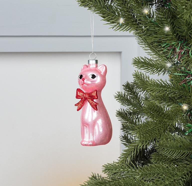 Retro Cat Ornament