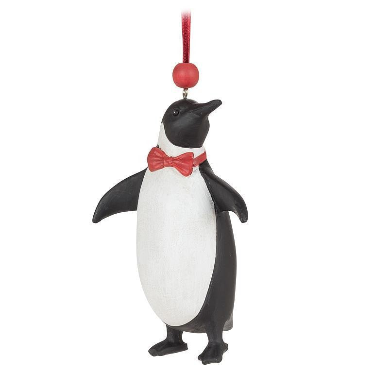 Bow Tie Penguin Ornament