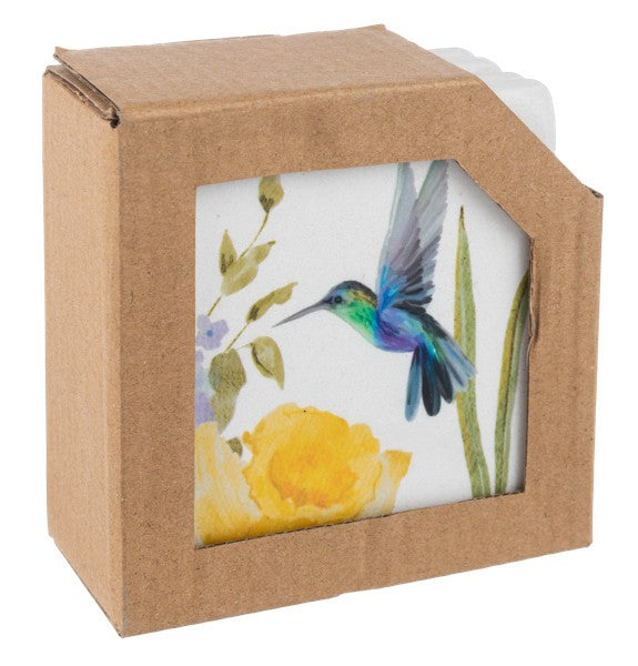 Hummingbird Coasters, Set of 4