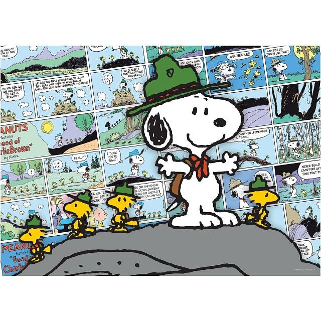 Peanuts Beagle Scouts 1000 Piece Jigsaw Puzzle