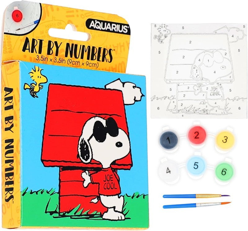 Peanuts Snoopy Micro Art by Numbers (3.5" x 3.5")