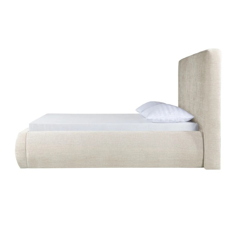 Oceana Queen Bed - Taupe