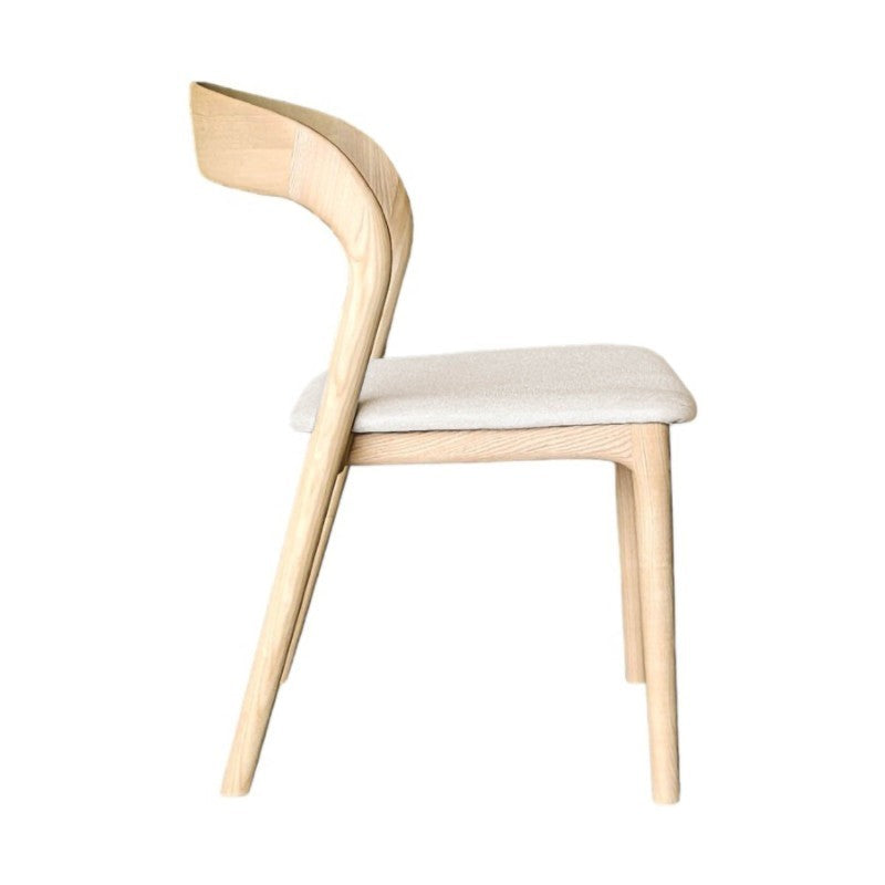 Rotondo Dining Chair - Natural Frame