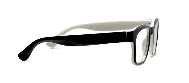 Boone Black/Fog — Blue Light Reading Glasses