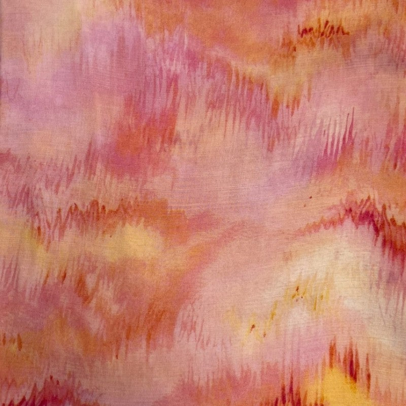 Abstract Iceberg Pink Brush Strokes On Medium Weight Scarf
