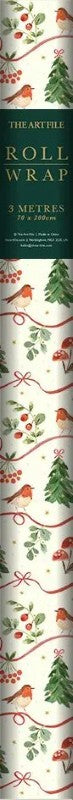 Holiday Birds Wrapping Paper, 3 Meters