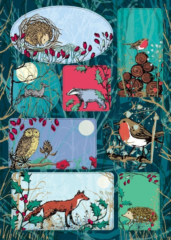 Animal Gift Tags - 2 Sheets