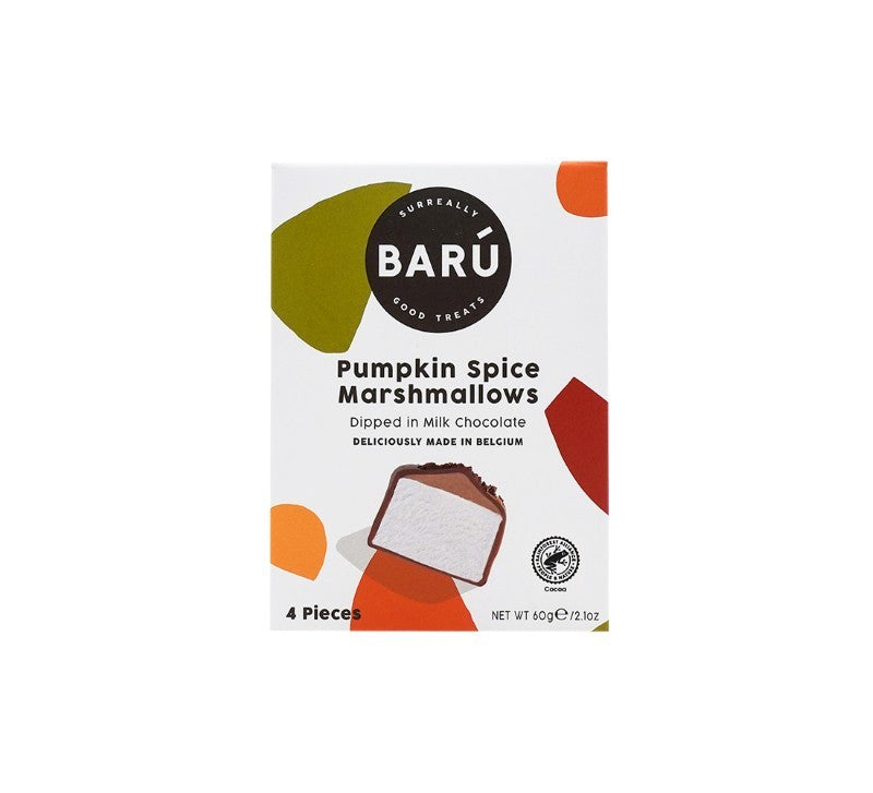 Pumpkin Spice Marshmallows Dipped In Milk Chocolate