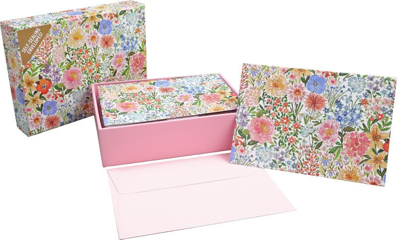 Floral Blooms Note Cards, Box of 14