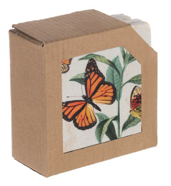 Butterfly Coasters, Set of 4