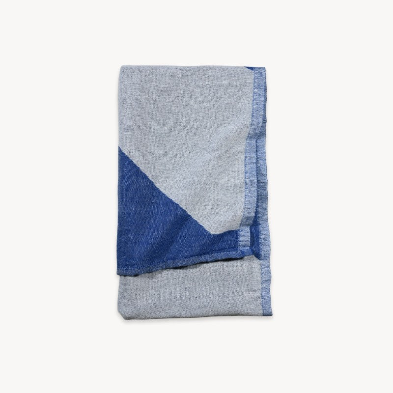 Pokoloko Diagonal Towel - Stone Blue