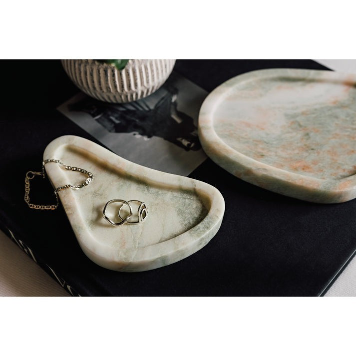 Onyx Marble Small Shaped Tray