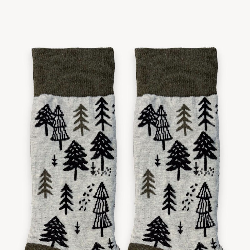 Forest Pima Cotton Socks