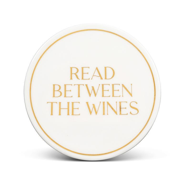 Read Between the Wines Coaster