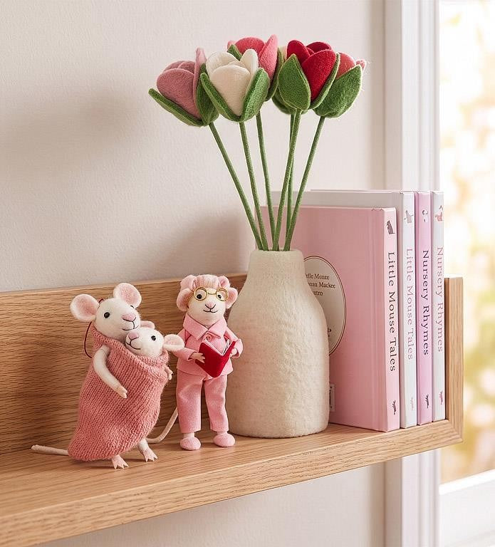 Mother &amp; Baby Mouse Ornament