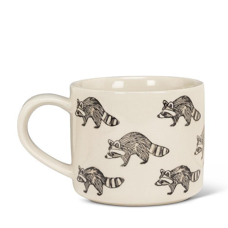 Allover Raccoon Stamp Mug