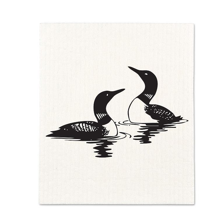 Loons Swedish Dishcloth, Set of 2