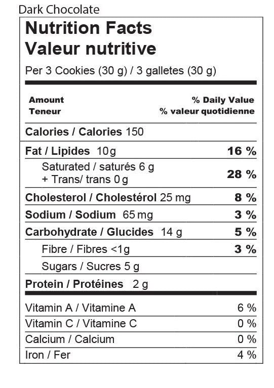 Chocolate - Sweet Shortbread, 150g