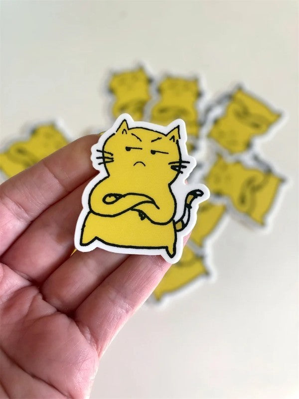 Resentment Cat Sticker