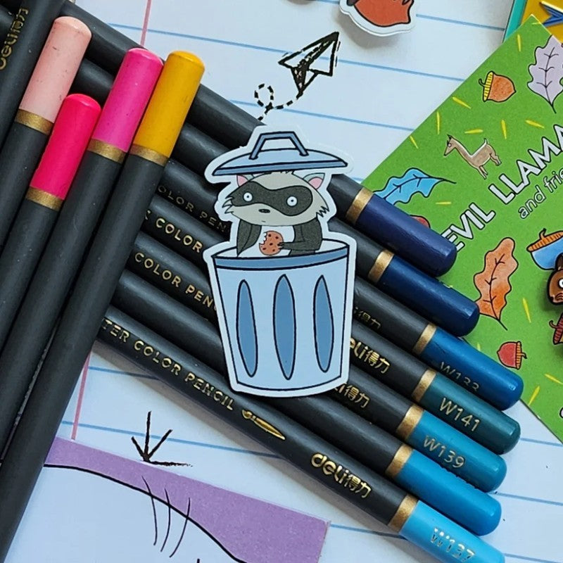 Trash Panda Raccoon Sticker