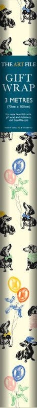 Dogs Rouleaux Wrapping Paper, 3 Meters