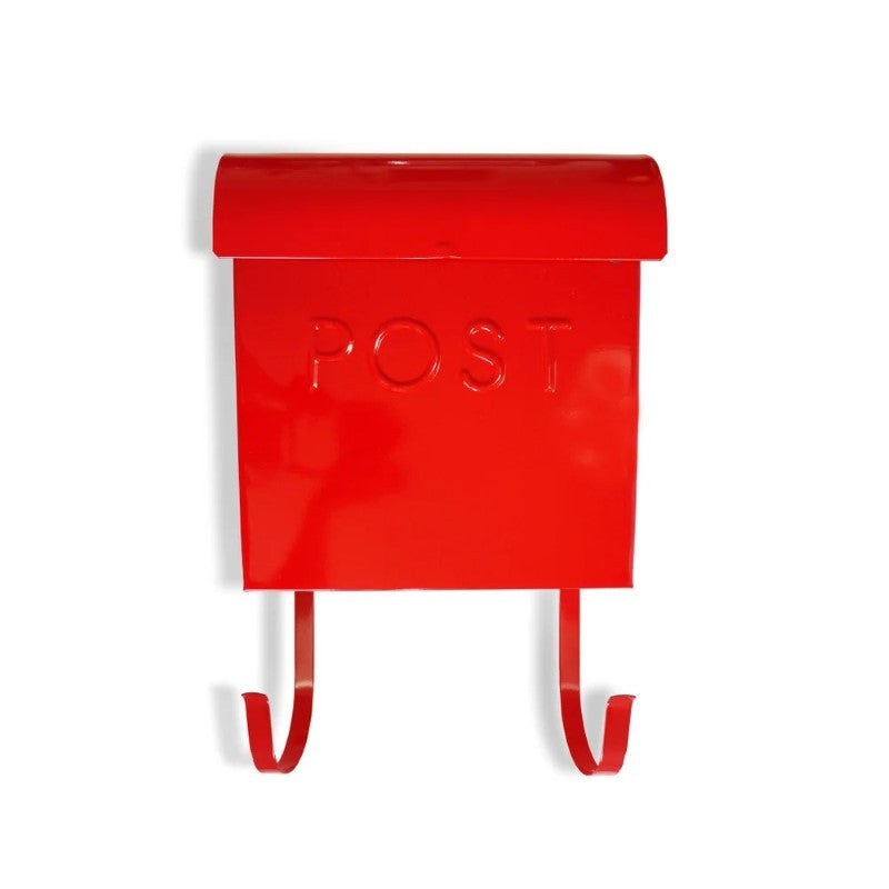 Red &#39;POST&#39; Mailbox