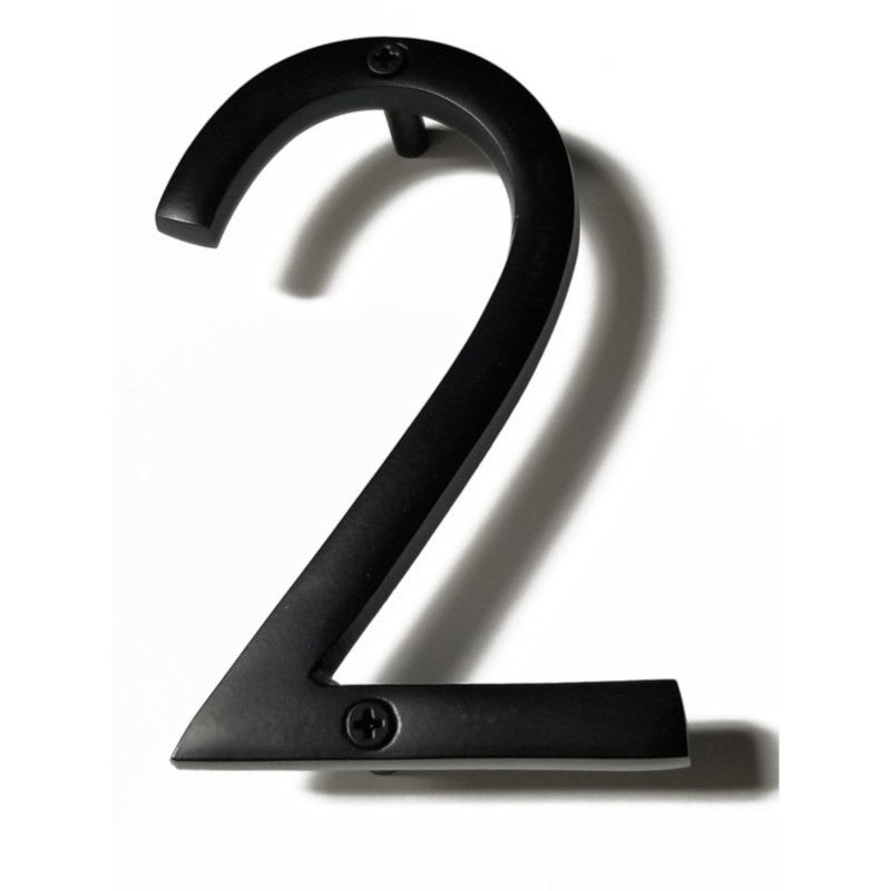 House Number '2' - Black