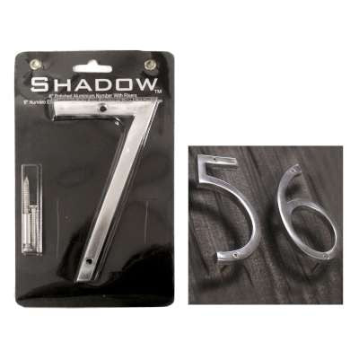 House Number '7' - Silver