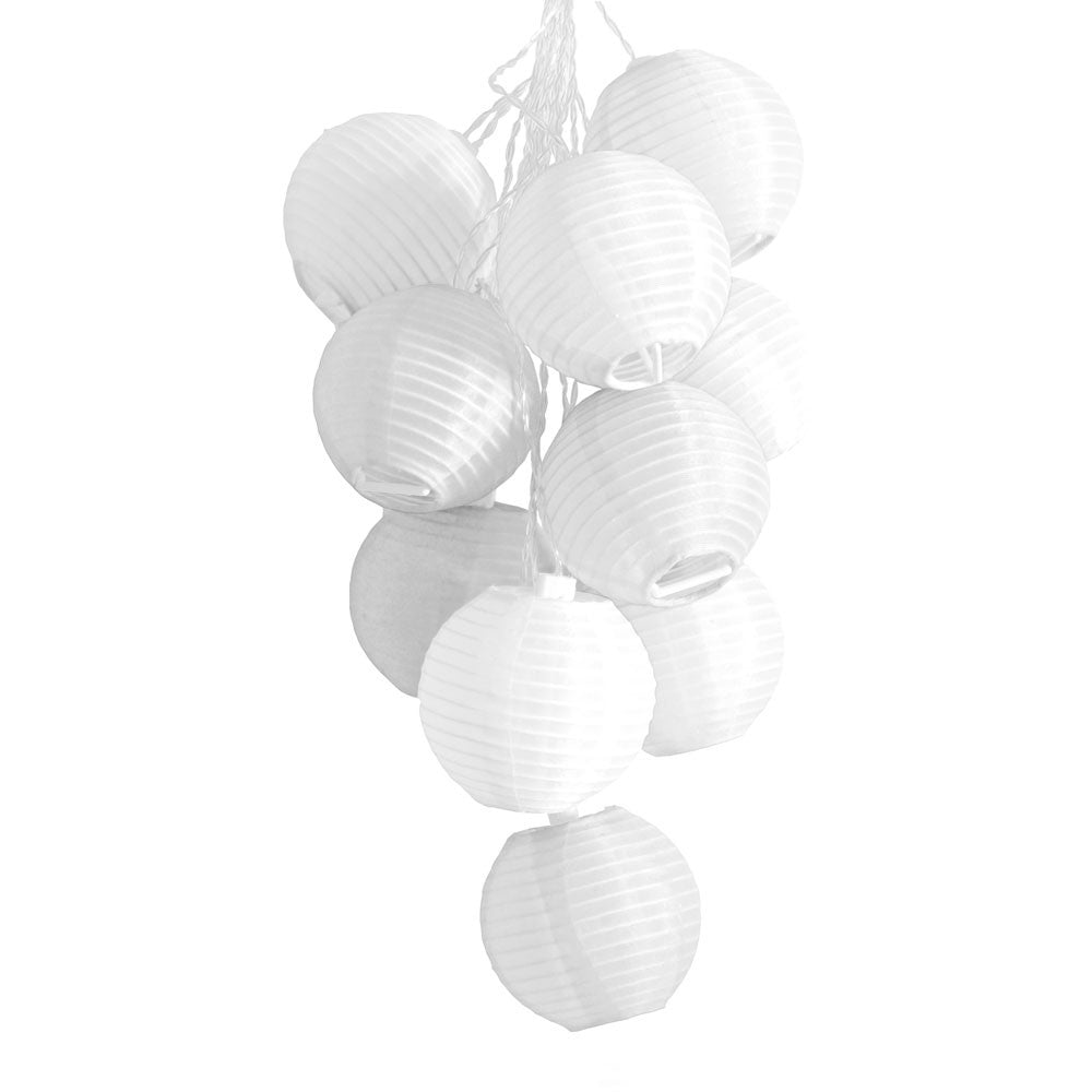 Allsop Soji Solar String Lights, White