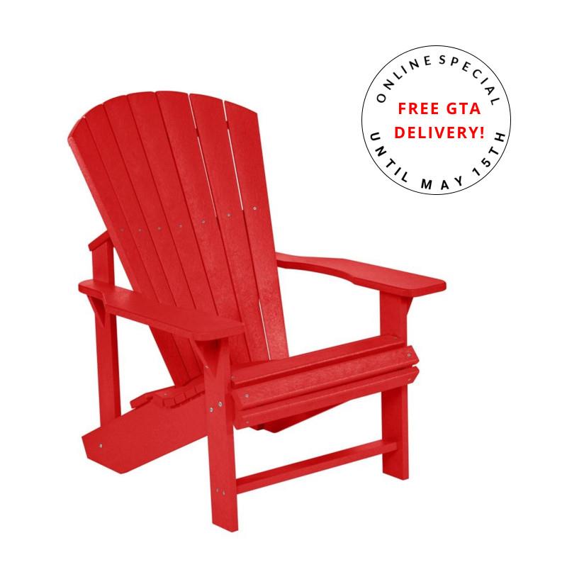 C.R. Plastics Classic Adirondack Chair