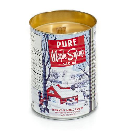 Maple Syrup Wood Wick Candle