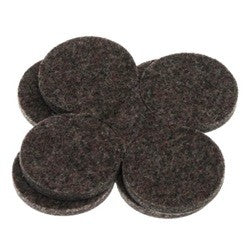Flexi-Felt Adhesive Felt Pads - 1.5" Disks, Set/2