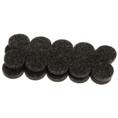 Flexi-Felt Adhesive Felt Pads - 3/4&quot; Disks, Set/2