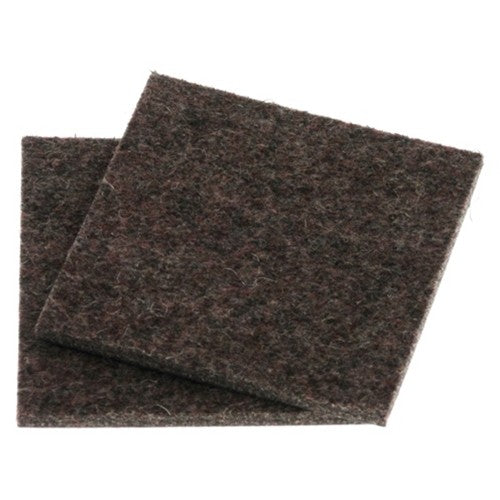 Flexi-Felt Adhesive Felt Pads - 3" Square