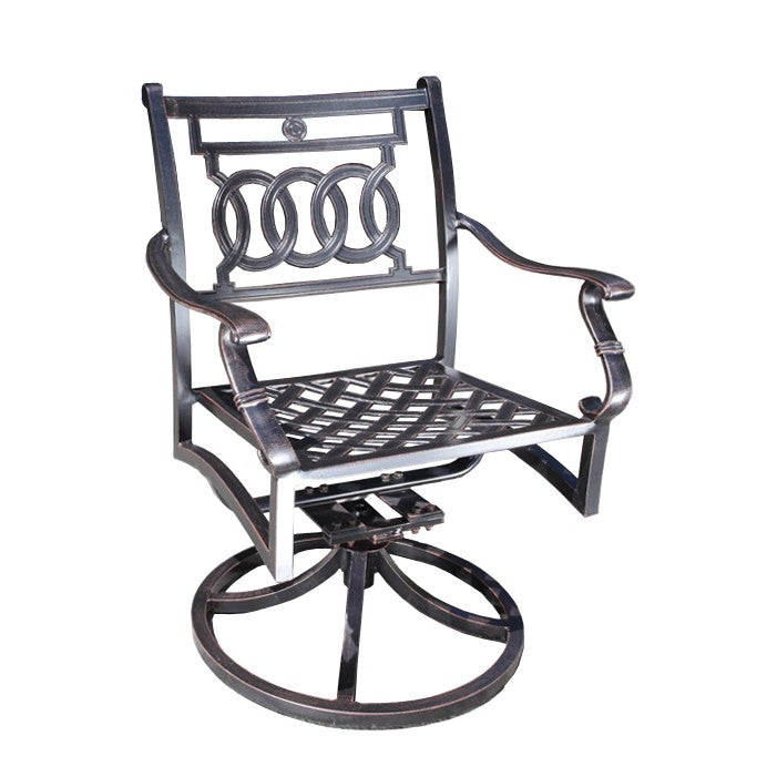 Verona Outdoor Dining Swivel Rocker